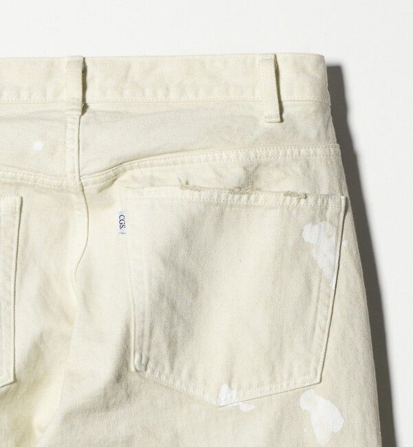 California General Store「＜CGS.＞オーガニックコットン ダスティー ホワイト デニム パンツ」|デニム|