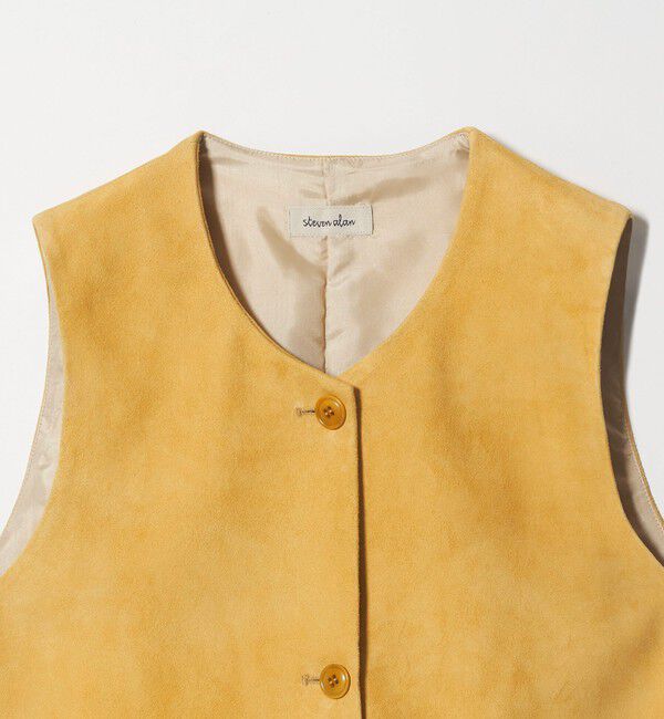 STEVEN ALAN「＜Steven Alan＞スエード ベスト」|ダウンベスト・ベスト|