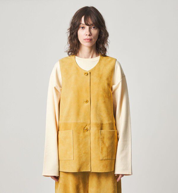 STEVEN ALAN「＜Steven Alan＞スエード ベスト」|ダウンベスト・ベスト|