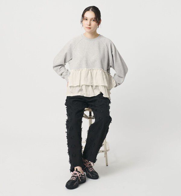 BEAUTY&YOUTH UNITED ARROWS「【WEB限定】ティアード スウェットプルオーバー」|スウェット・ジャージ|