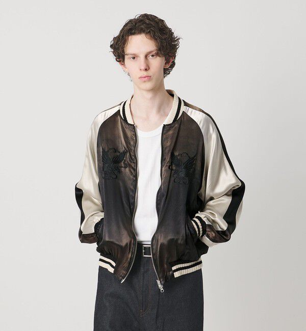 MONKEY TIME「リバーシブル スーベニア ジャケット」|その他|BLACK