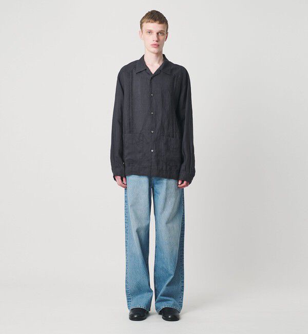 MONKEY TIME「デニム ルーズ ポケット バギー パンツ」|チノ|