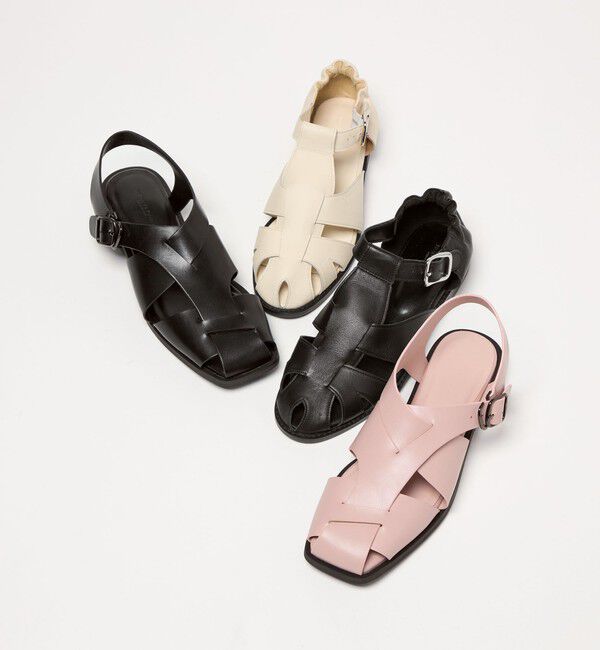 BEAUTY&YOUTH UNITED ARROWS「ギャザー グルカサンダル」|サンダル|