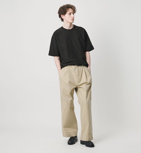 BEAUTY&YOUTH UNITED ARROWS「"THE HEAVY" 10oz ヘビー ワイド クルーネック Tシャツ」|Tシャツ・カットソー|