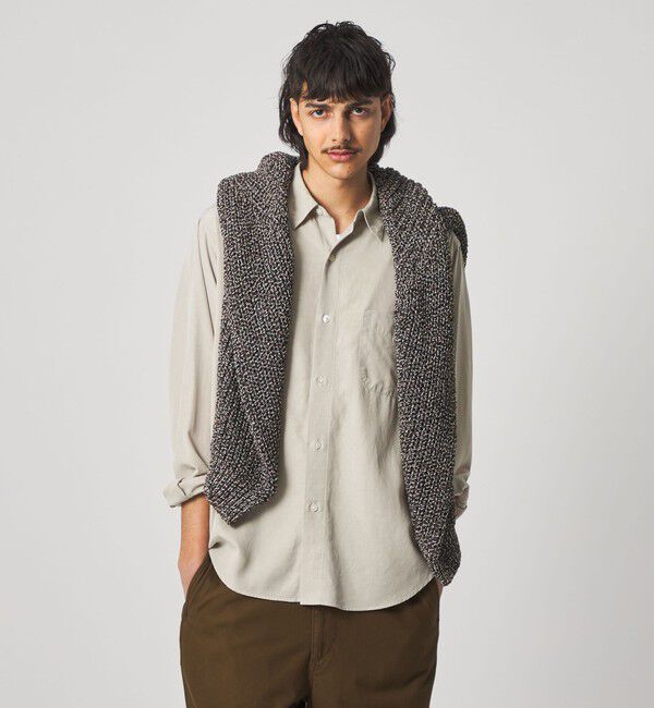 STEVEN ALAN「＜Steven Alan＞ スラブ レギュラーカラー シャツ NARROW」|シャツ・ブラウス|