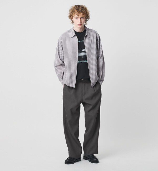 BEAUTY&YOUTH UNITED ARROWS「VTG/DBL 1P スラックス NO.9」|チノ|