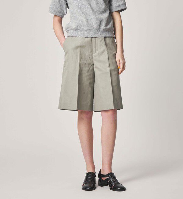 STEVEN ALAN「＜Steven Alan＞コットン アサ ハーフパンツ」|キュロット|