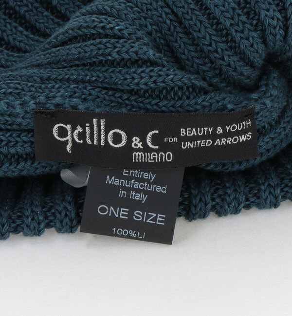BEAUTY&YOUTH UNITED ARROWS「＜GRILLO＞リネン ニット キャップ」|ニット帽|