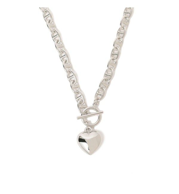 Ray BEAMS 「マリンチェーン マンテル ハート ネックレス」|ネックレス|
