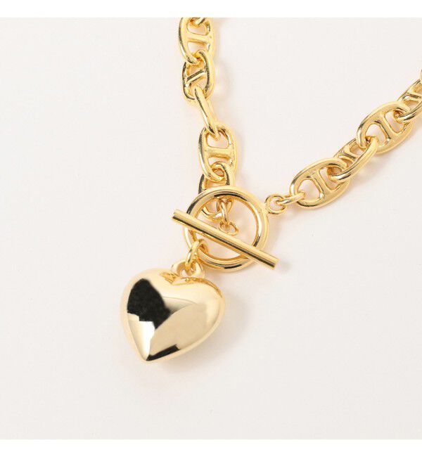 Ray BEAMS 「マリンチェーン マンテル ハート ネックレス」|ネックレス|