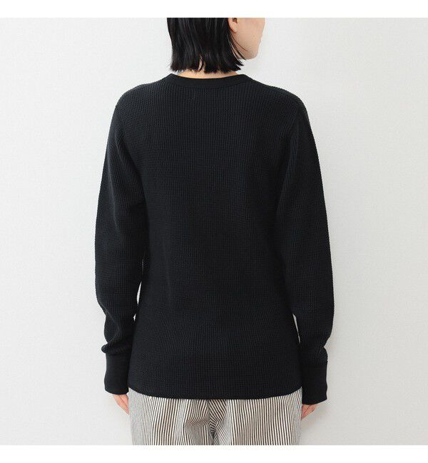 BEAMSBOY「コットン サーマル クルーネック ロングスリーブ Tシャツ」|Tシャツ・カットソー|