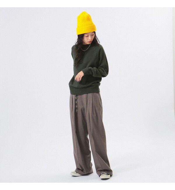 BEAMSBOY「ブロード リブ クルーネック スウェット」|スウェット・ジャージ|