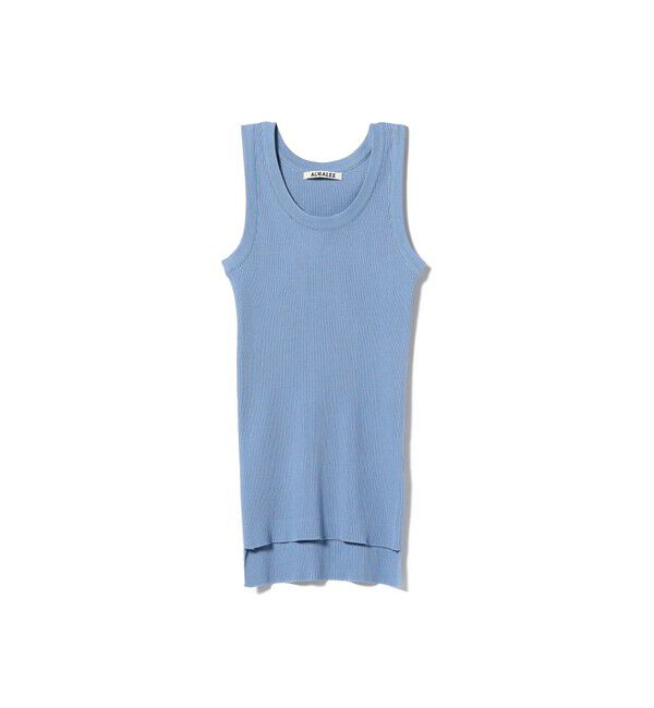 Demi-Luxe BEAMS 「AURALEE / GIZA HIGH GAUGE RIB KNIT TANK」|ニット・セーター|