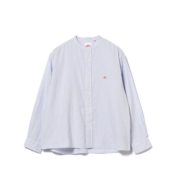 Ray BEAMS 「【別注】DANTON / ノーカラー シャツ」|シャツ・ブラウス|