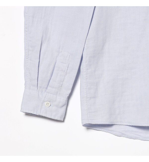 Ray BEAMS 「【別注】DANTON / ノーカラー シャツ」|シャツ・ブラウス|