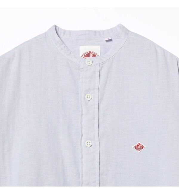 Ray BEAMS 「【別注】DANTON / ノーカラー シャツ」|シャツ・ブラウス|