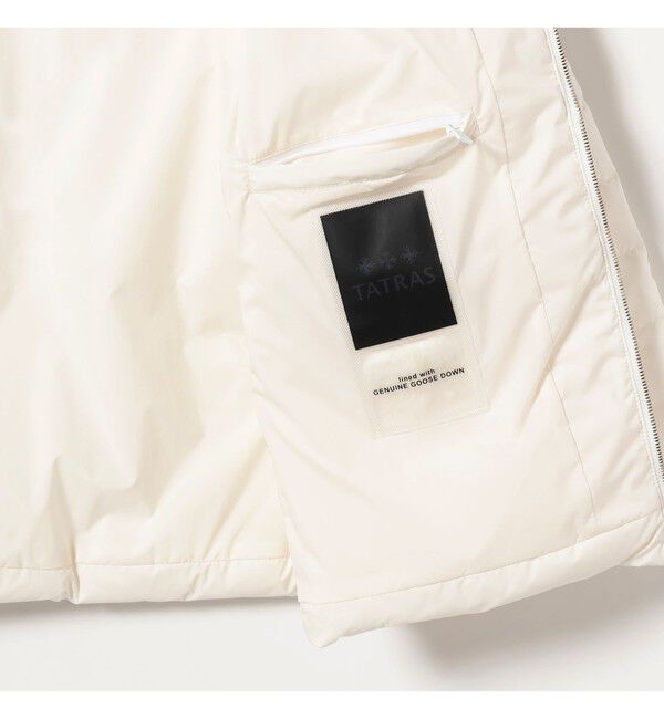 Demi-Luxe BEAMS 「【別注】TATRAS / ACACIA ノーカラー ライトダウンジャケット」|ブルゾン・スタジャン|