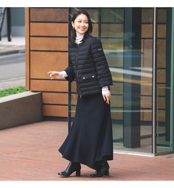 Demi-Luxe BEAMS 「【別注】TATRAS / ACACIA ノーカラー ライトダウンジャケット」|ブルゾン・スタジャン|