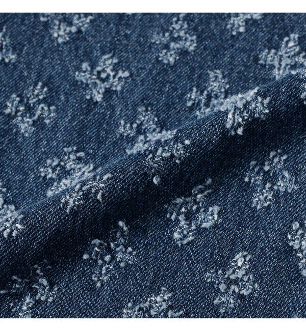 Ray BEAMS 「ジャカード デニム パンツ」|デニム|