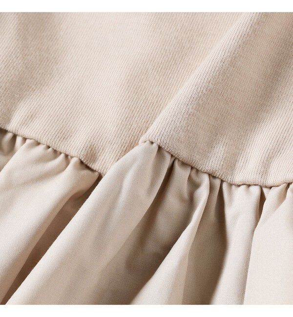 Ray BEAMS 「ティアード キリカエ クルーネック Tシャツ」|Tシャツ・カットソー|