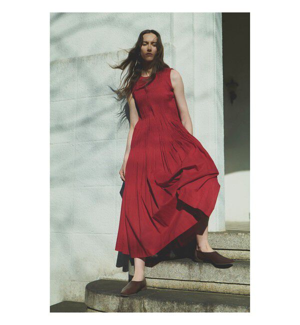 Demi-Luxe BEAMS 「ne Quittez pas / ボイル シャーリング ワンピース」|ワンピース|