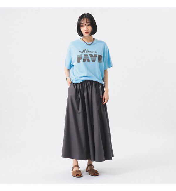 BEAMSBOY「【別注】Gramicci  / ギャバ ロングスカート」|スカート|