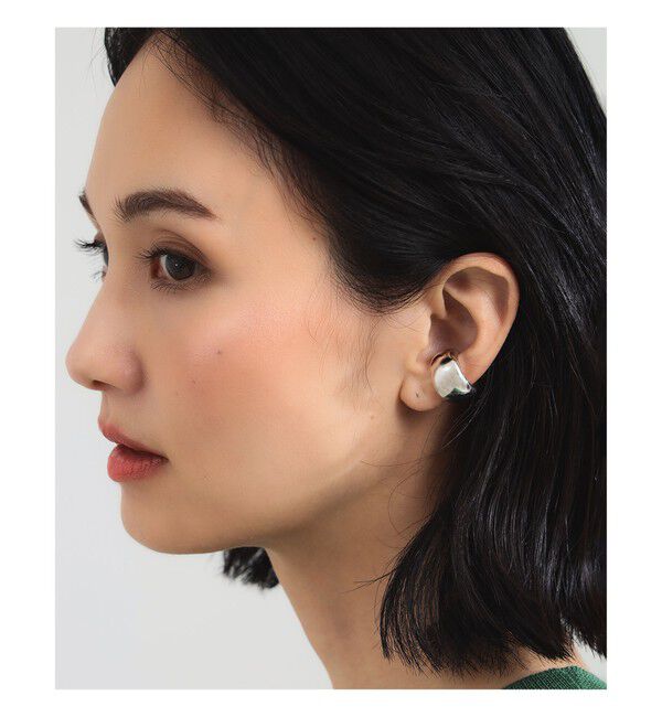 Demi-Luxe BEAMS 「MARIA BLACK / Tryvann イヤーカフ シルバー」|その他|SILVER