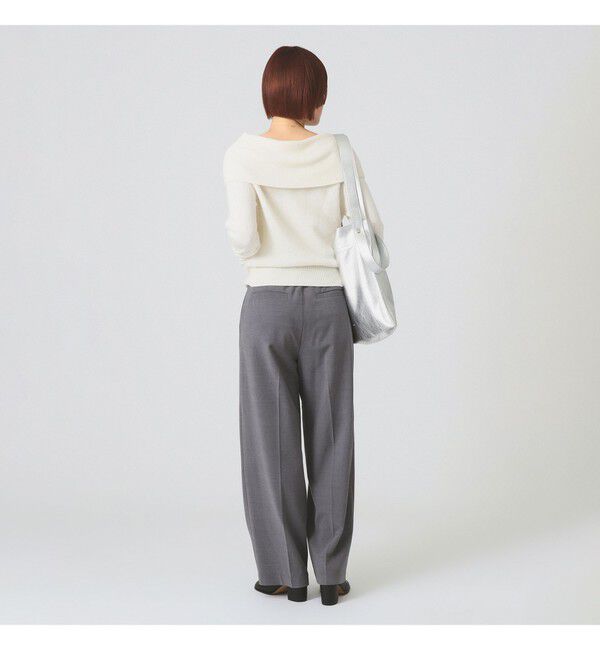 Ray BEAMS 「1タック ストレート パンツ | 新生活・通勤・通学・オフィスカジュアル・オンオフ兼用・好印象コーデ」|スラックス|