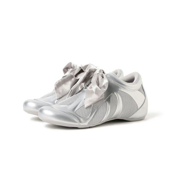Ray BEAMS 「JW PEI / Rosie Bow Tie Low Top Sneakers」|スニーカー|SILVER