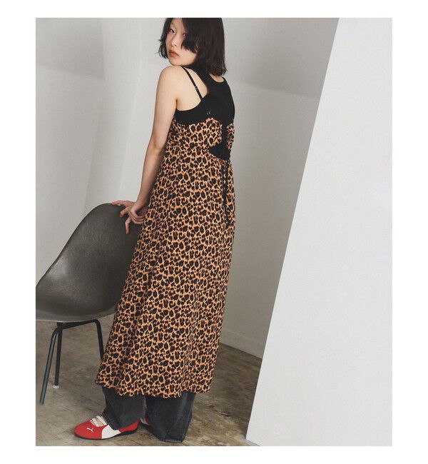 Ray BEAMS 「プリント キャミ ワンピース」|ワンピース|