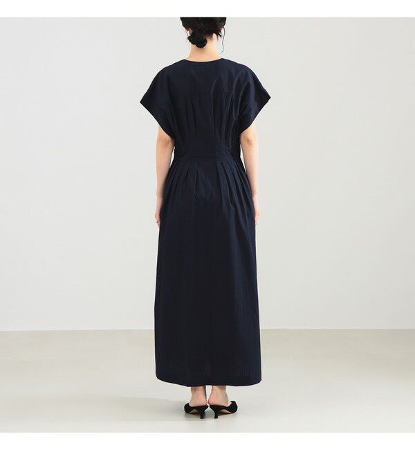 Demi-Luxe BEAMS 「【別注】ne Quittez pas / ポプリン タック ワンピース」|ワンピース|