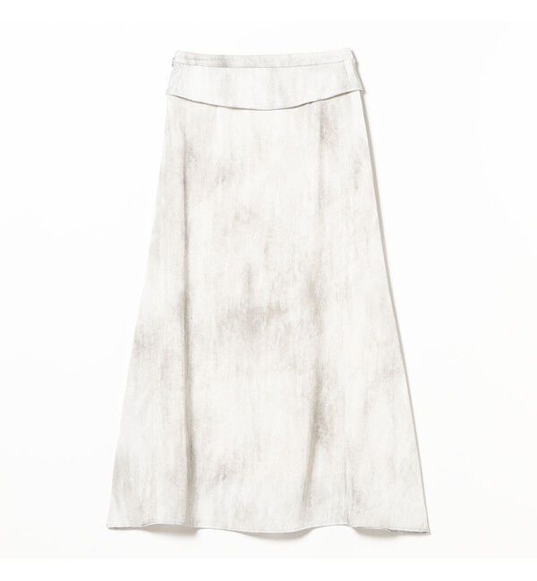 Ray BEAMS 「RBS / サテン プリント ベルベット スカート」|スカート|