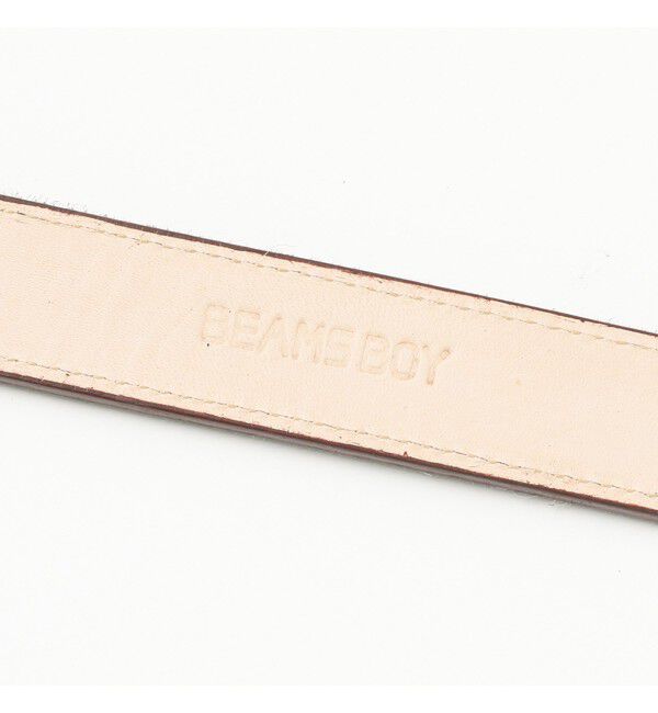 BEAMSBOY「25mm ハラコ ベルト」|ベルト|