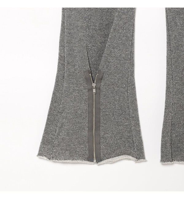 BEAMSBOY「maturely / グリッター ジッパー パンツ」|チノ|