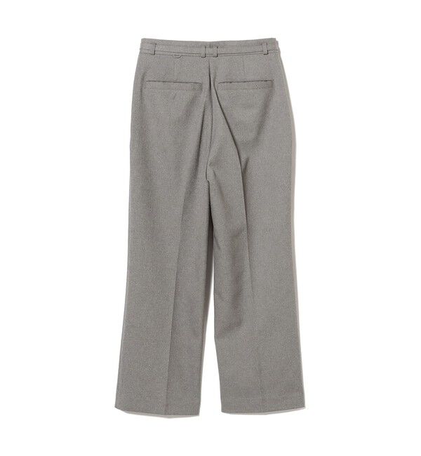 BEAMSBOY「maturely / リサイクル ポリエステル ベルト アレンジ パンツ」|チノ|