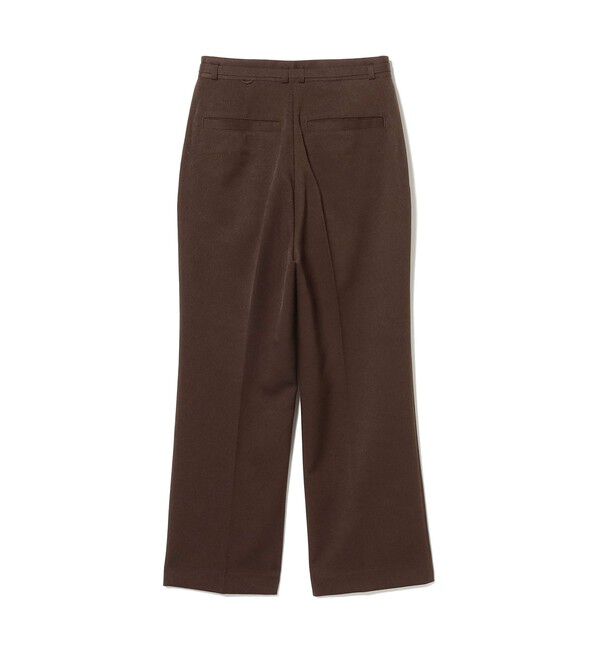 BEAMSBOY「maturely / リサイクル ポリエステル ベルト アレンジ パンツ」|チノ|