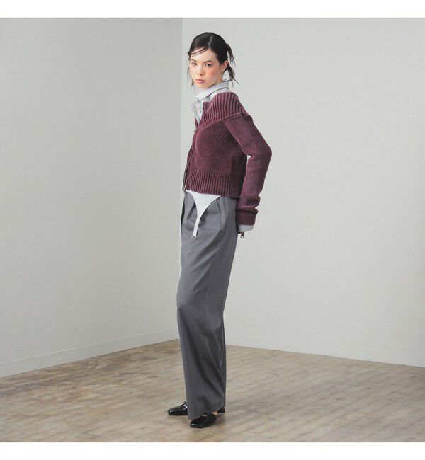 Ray BEAMS 「1タック ワイド パンツ」|チノ|