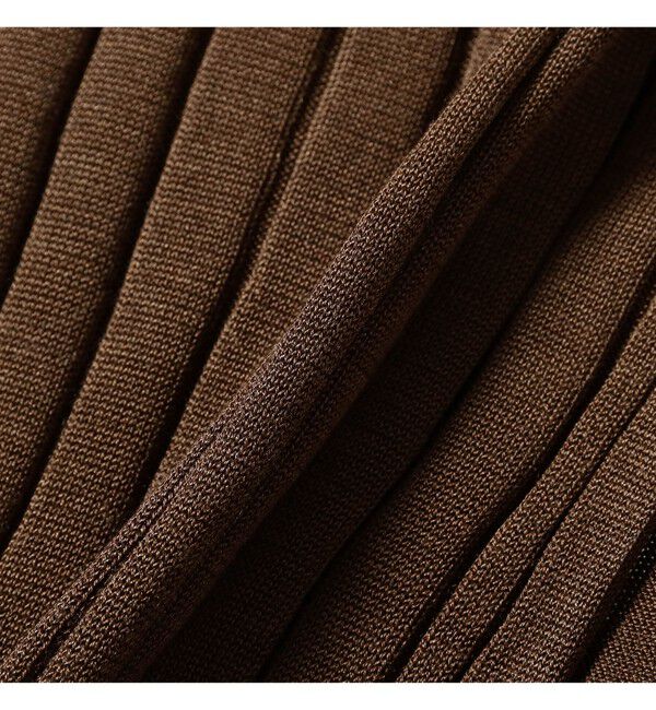 Demi-Luxe BEAMS 「【別注】SLOANE / 18ゲージ シルク リブ ハーフスリーブ」|ニット・セーター|