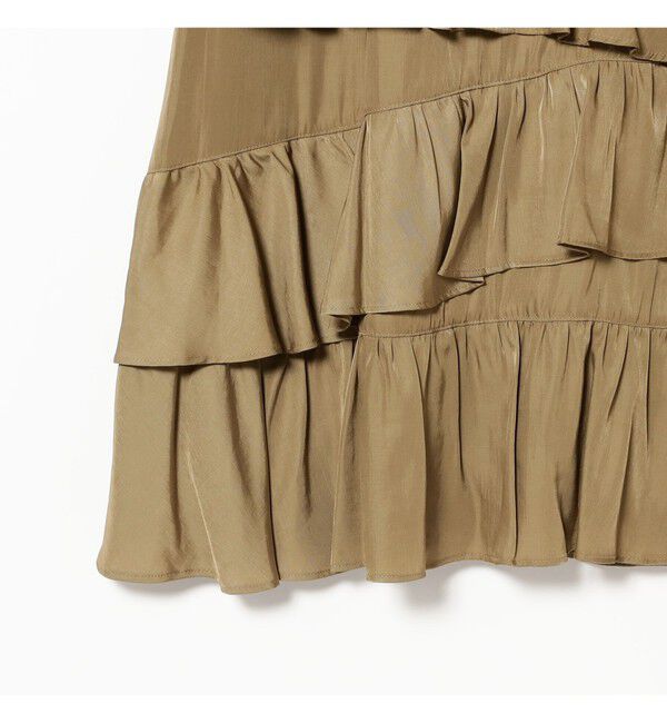 Ray BEAMS 「アシンメトリー フリル ティアード スカート」|スカート|