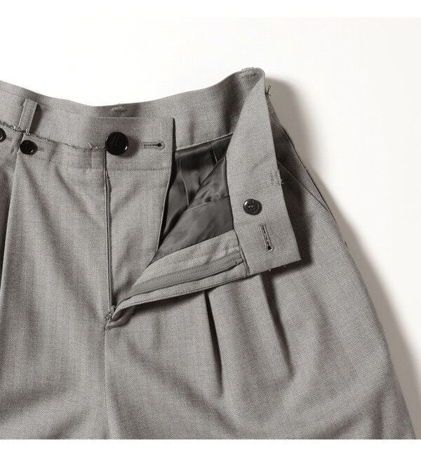 Ray BEAMS 「RBS / ヘリンボーン ワイド パンツ」|チノ|