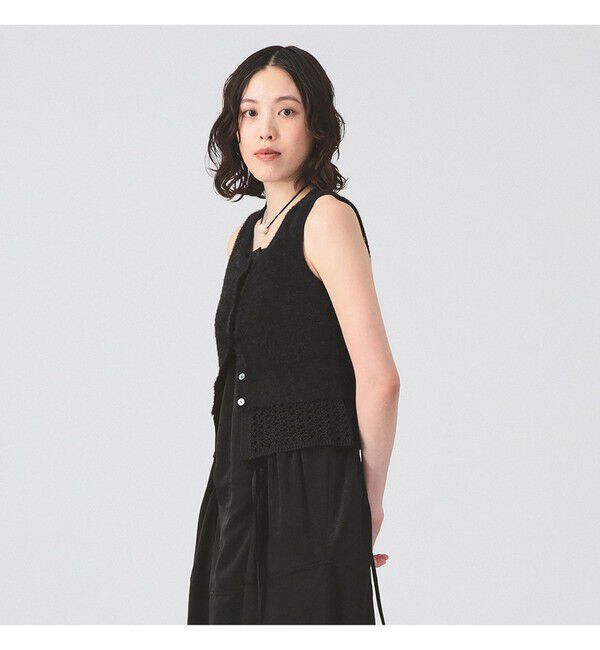 Ray BEAMS 「シャギー メッシュ ベスト」|ベスト・ジレ|