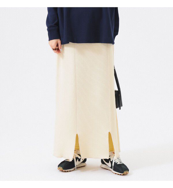 BEAMSBOY「ミリタリー ニット スカート」|スカート|