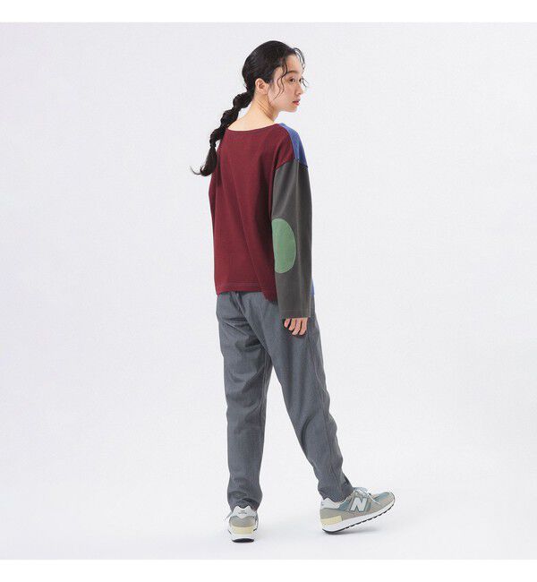 BEAMSBOY「エルボー パッチ バスク ロングスリーブ」|Tシャツ・カットソー|