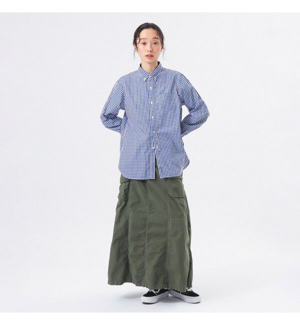 BEAMSBOY「100/2 ギンガムチェック ボタンダウン シャツ」|シャツ・ブラウス|