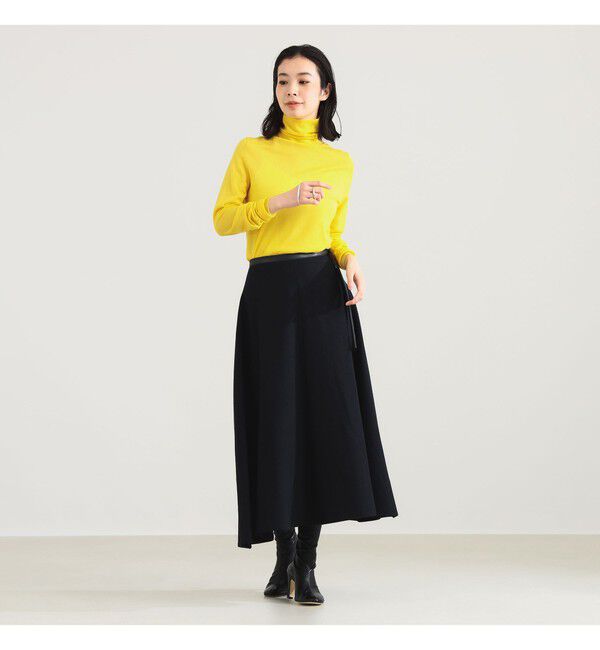 Demi-Luxe BEAMS 「AK+1 / 18ゲージ ハイネック プルオーバー」|ニット・セーター|