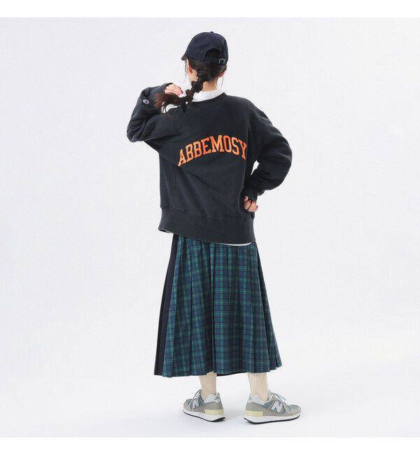 BEAMSBOY「【別注】Champion / バックプリント リバースウィーブ(R) クルー スウェット」|スウェット・ジャージ|