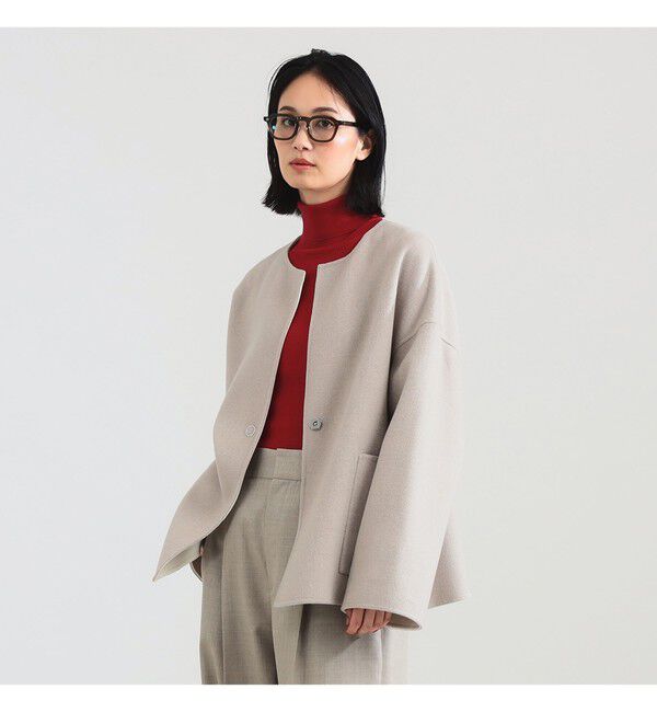 Demi-Luxe BEAMS 「リバー ミドルコート」|ダッフルコート|