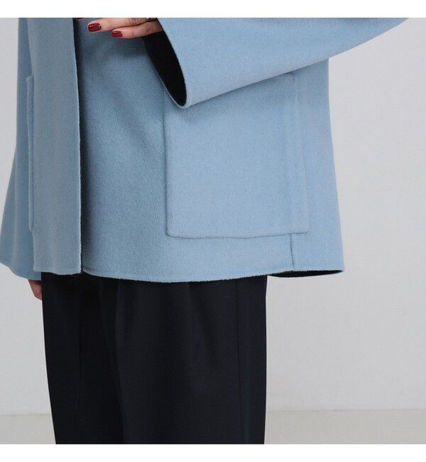 Demi-Luxe BEAMS 「リバー ミドルコート」|ダッフルコート|