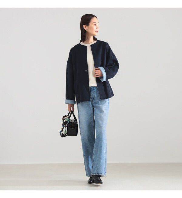 Demi-Luxe BEAMS 「リバー ミドルコート」|ダッフルコート|