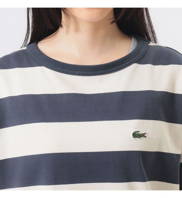 BEAMSBOY「【別注】LACOSTE / ボーダー Tシャツ」|Tシャツ・カットソー|